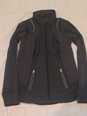 lululemon athletica Black & Charcoal Utility Jacket